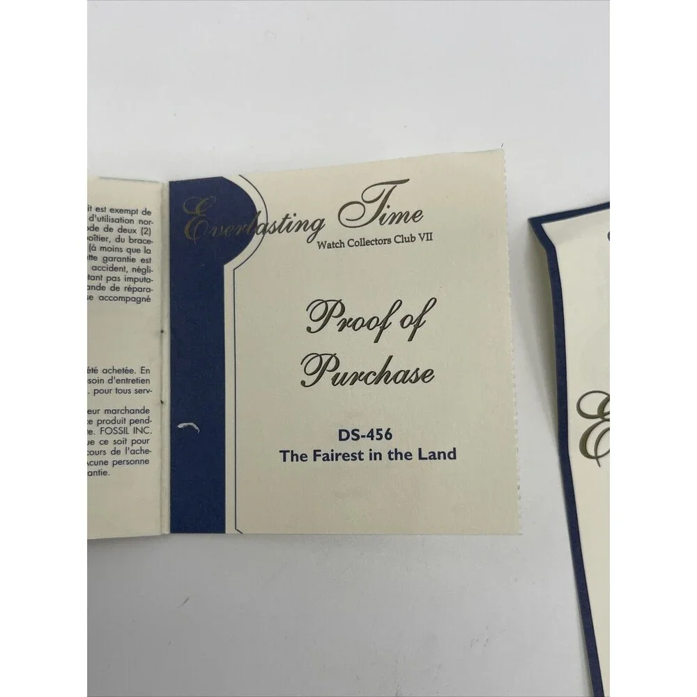 Disney Everlasting Time “THE FAIREST IN THE LAND” Limited Edition Watch Set